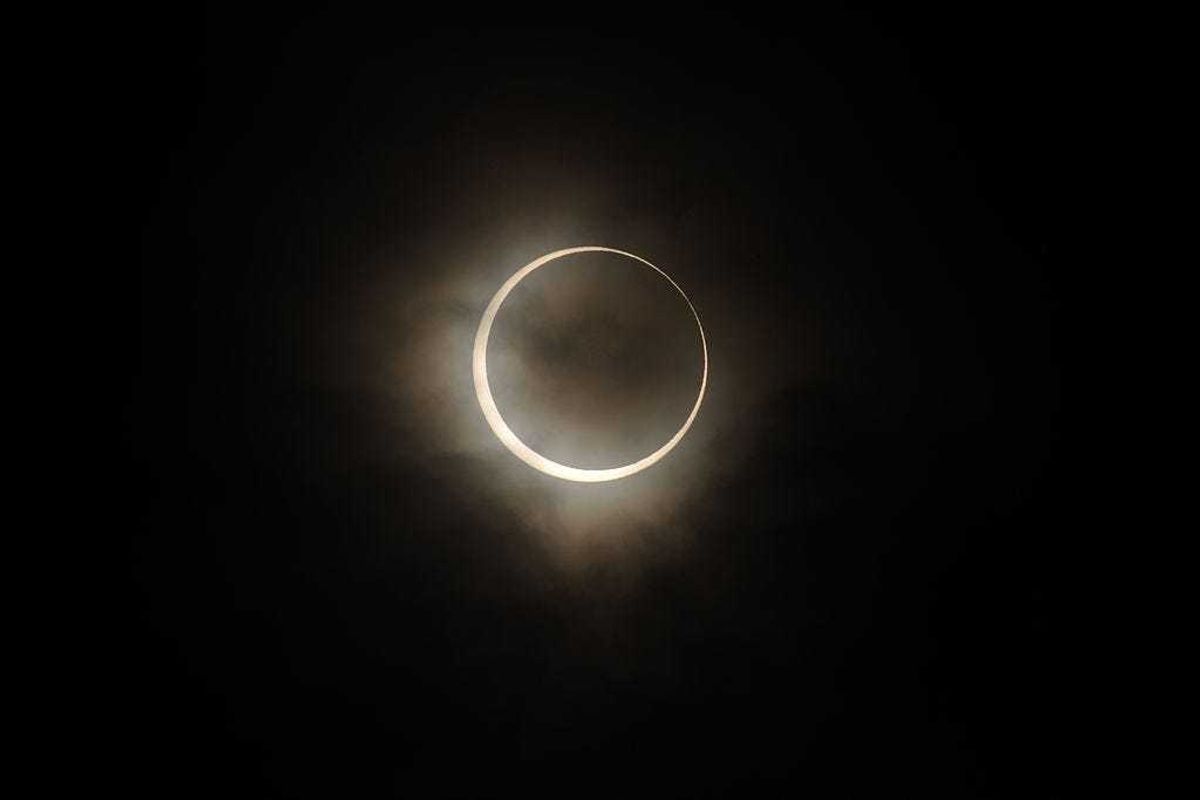 Annular solar eclipse
