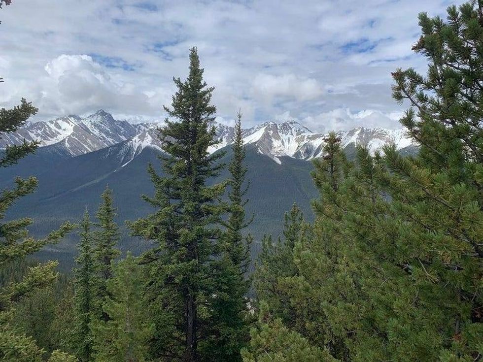 Another view from the summit of Sulphur Mountain