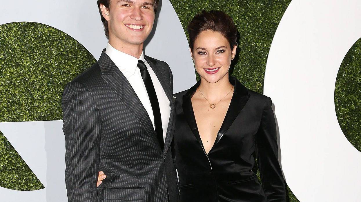 Ansel Elgort and Shailene Woodley