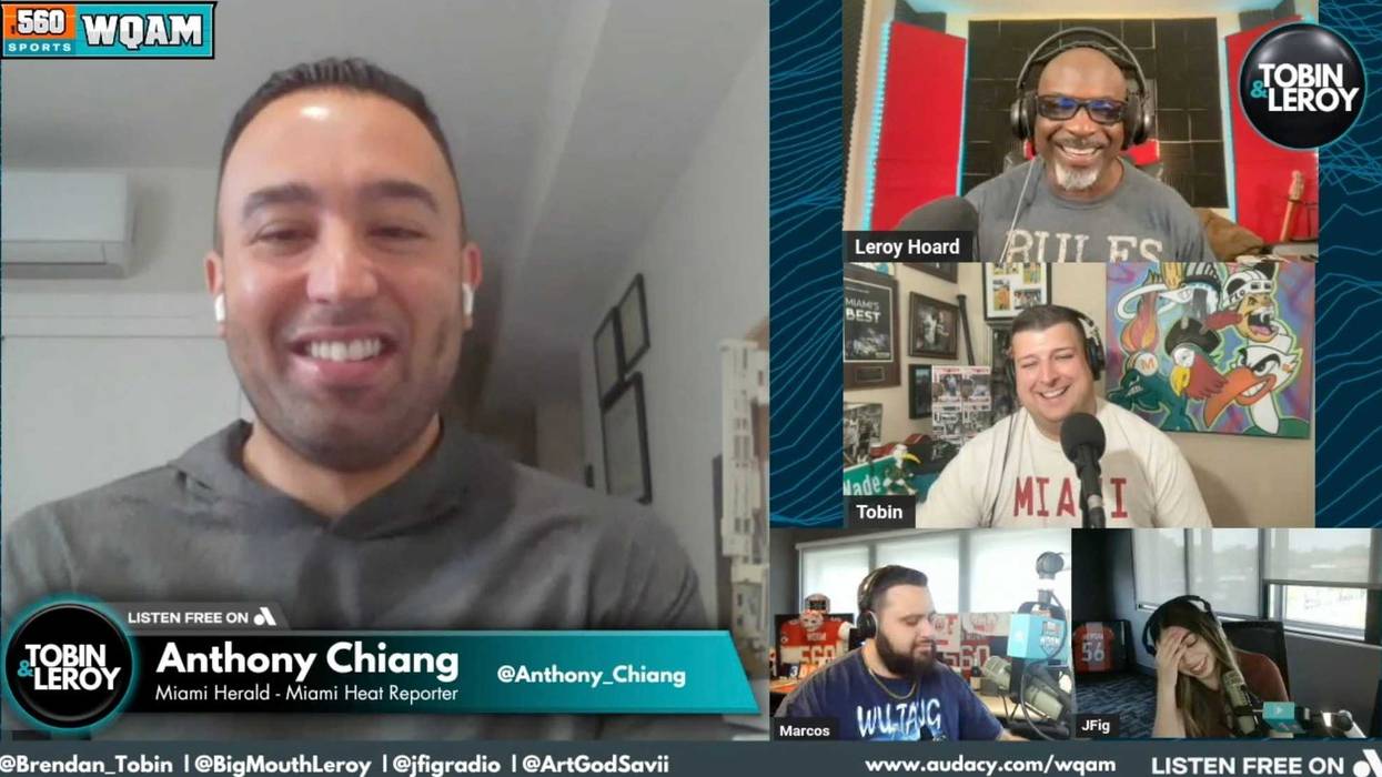 Anthony Chiang of the Miami Herald talks Miami Heat and Jimmy Butler contract with Tobin and Leroy