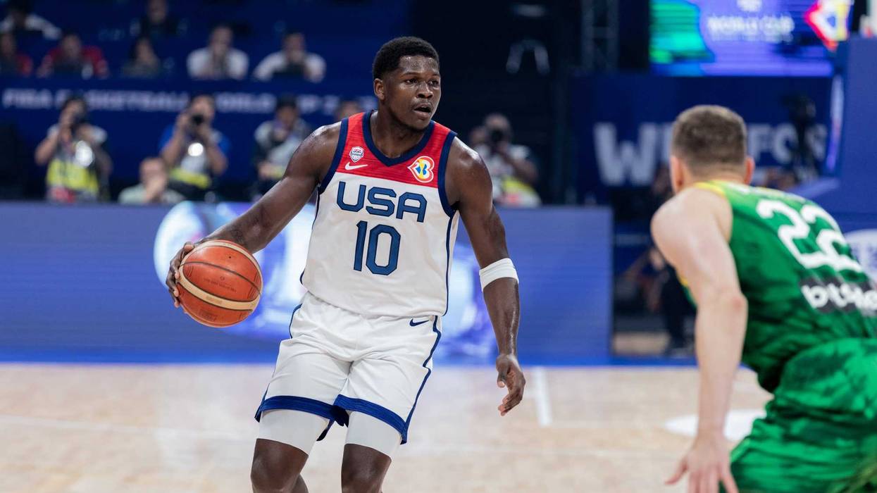 Anthony Edwards, Team USA, Minnesota Timberwolves, Olympics, Paris