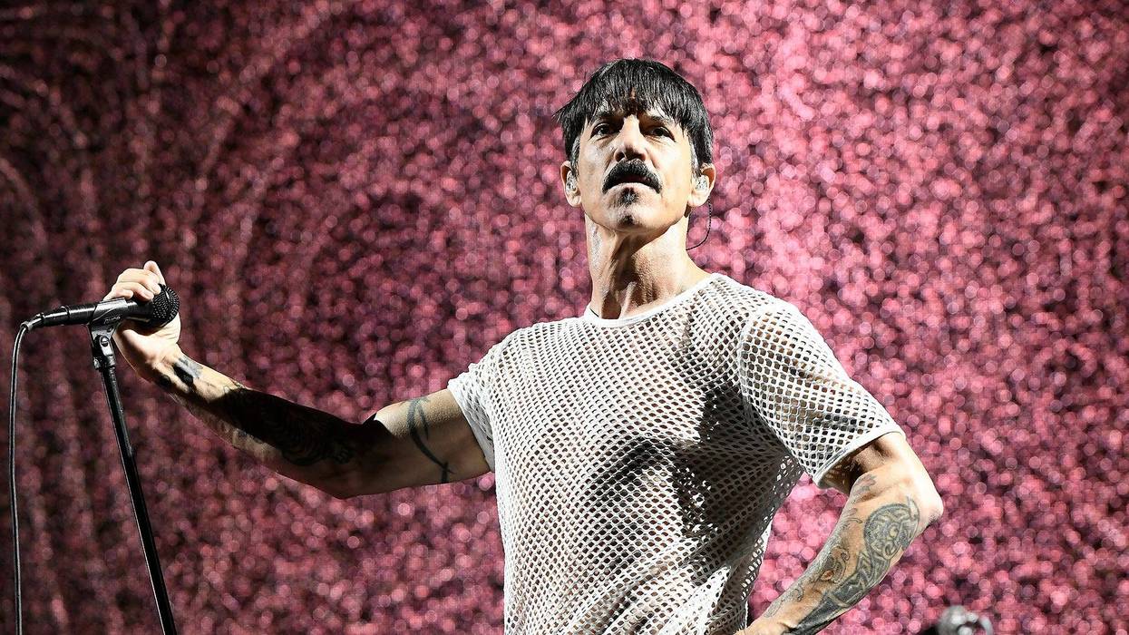 Anthony Kiedis of Red Hot Chili Peppers