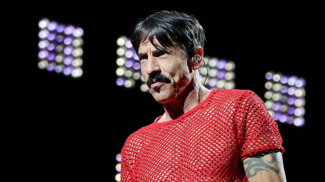 Anthony Kiedis of Red Hot Chili Peppers