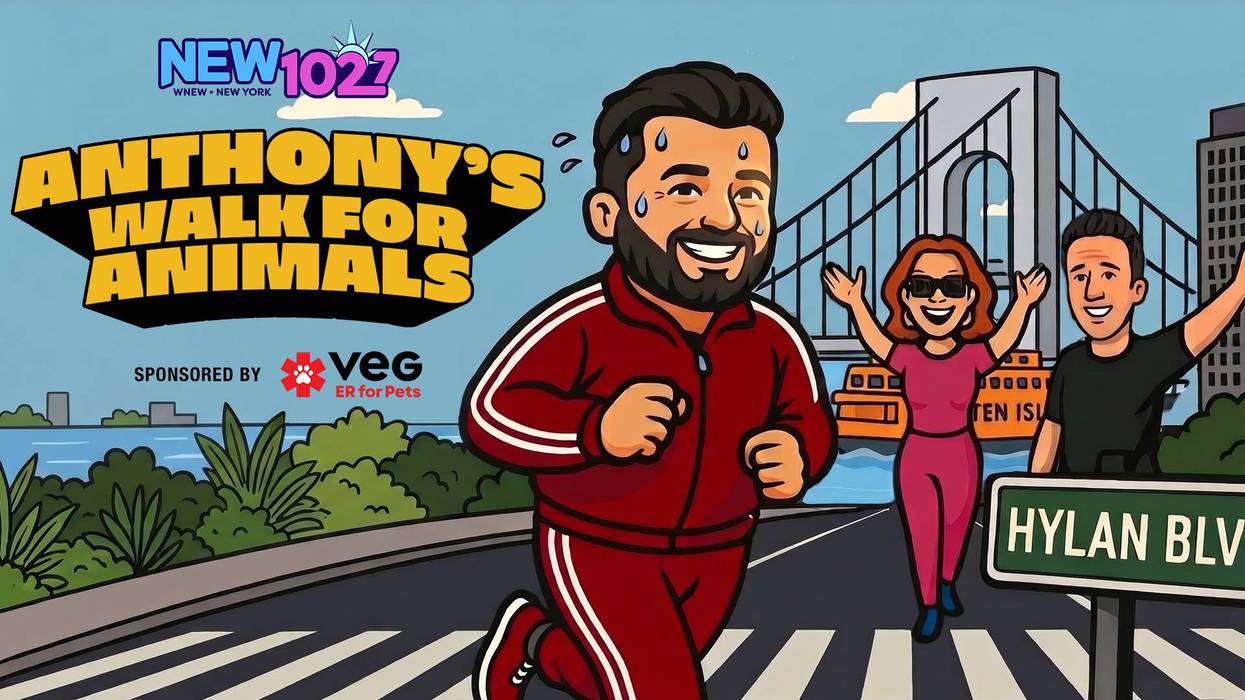 Anthony's Walk for Animals on NEW 102.7