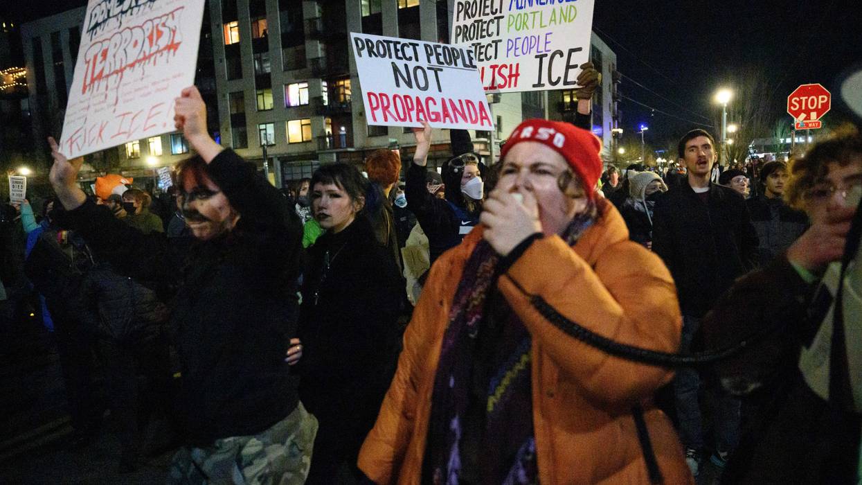 Anti-ICE protest in Minneapolis