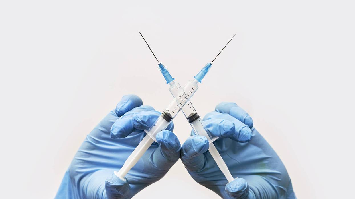 Anti vaccine or anti vaxxer compaign concept