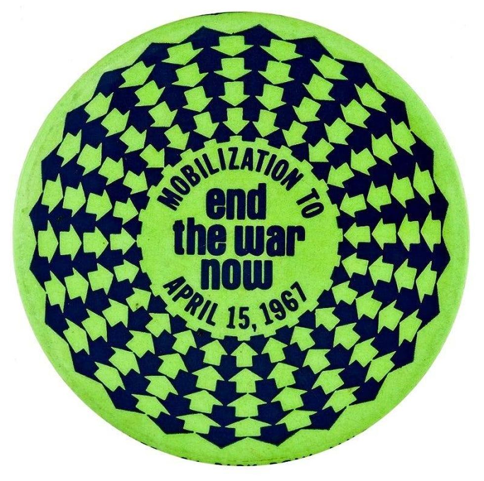 Anti-war movement protest poster