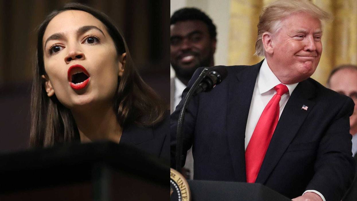 AOC Trump
