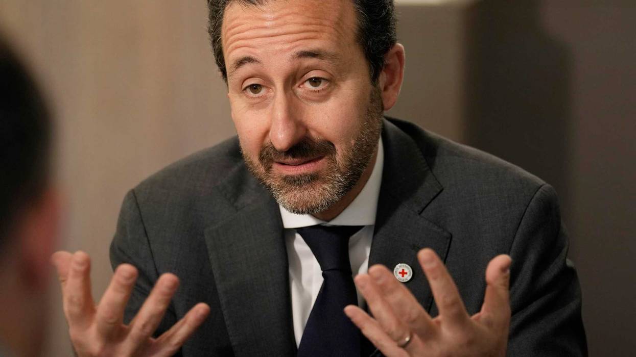 AP Interview Ukraine Red Cross