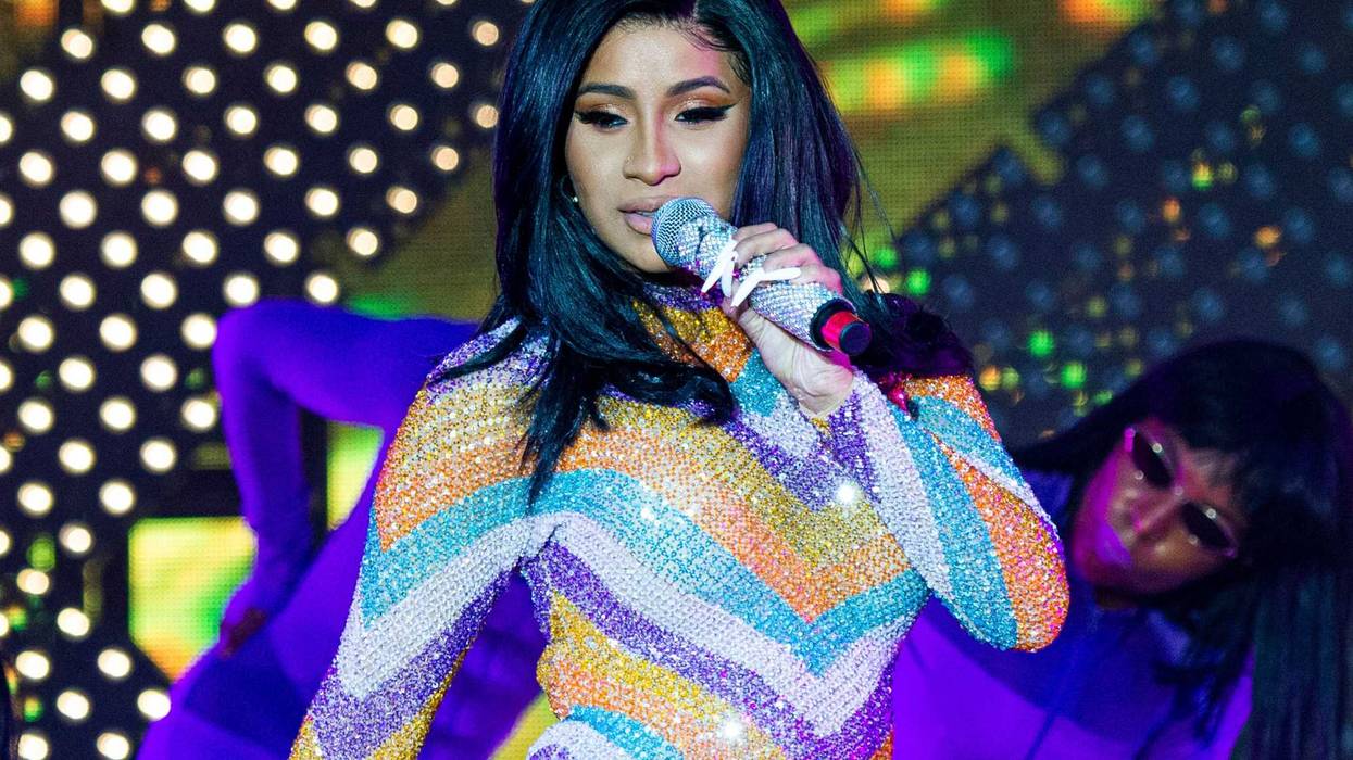 Apartment Building Fire-Cardi B