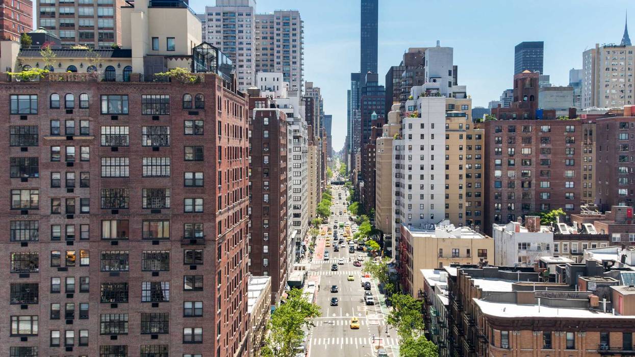 Apartment buildings on the East Side of Manhattan