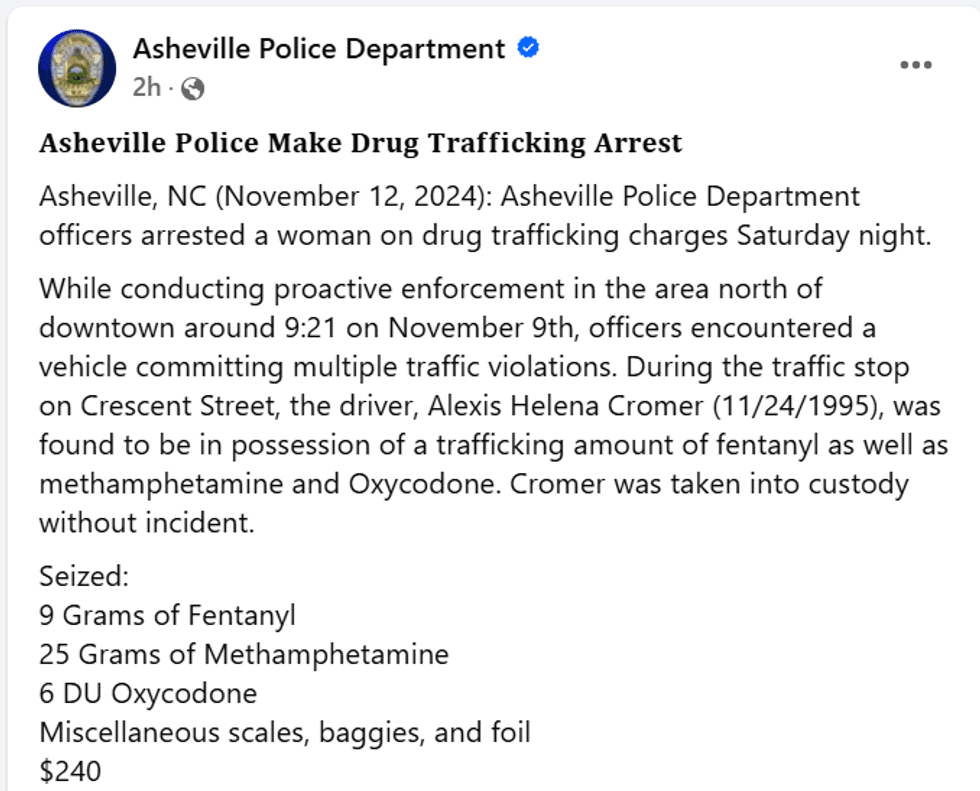 APD Facebook Page
