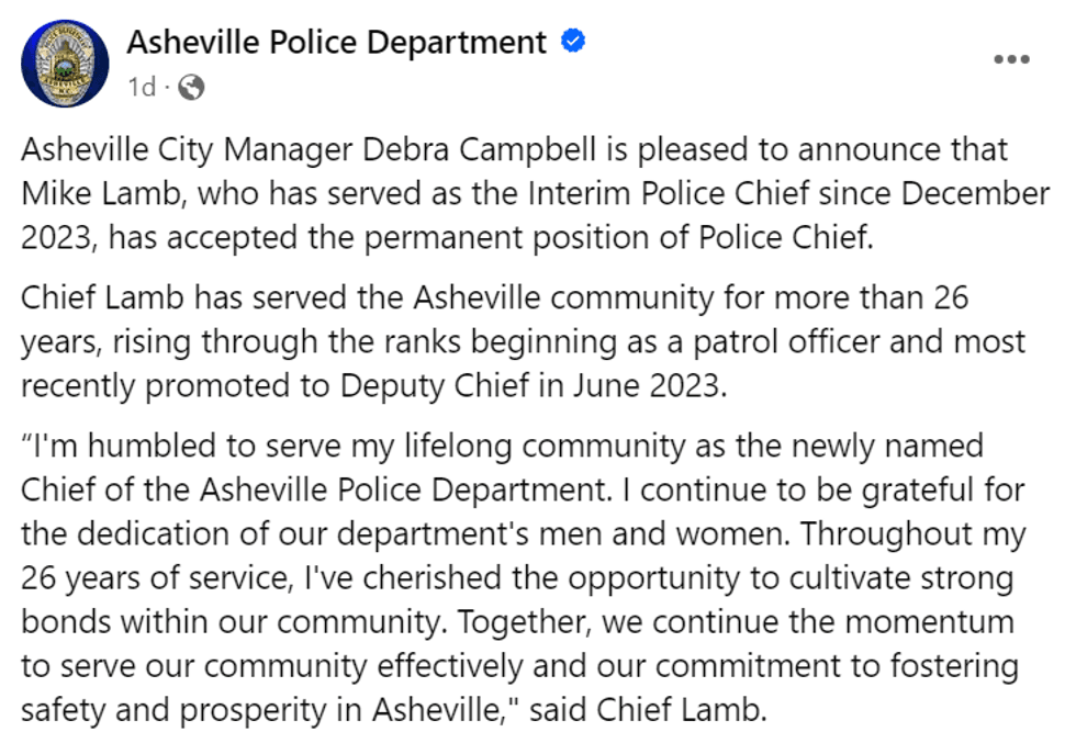 APD Facebook Page