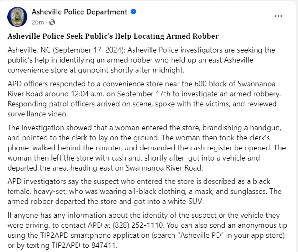 APD FB page