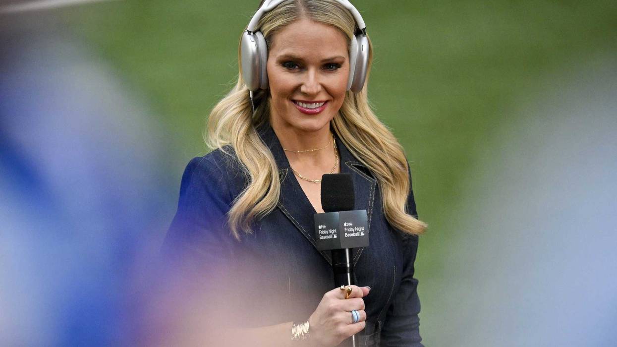 Apple TV sideline reporter Heidi Watney