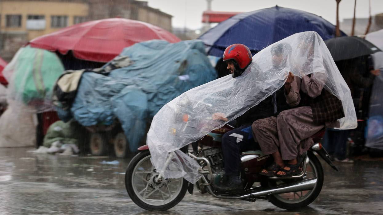 APTOPIX Afghanistan Weather