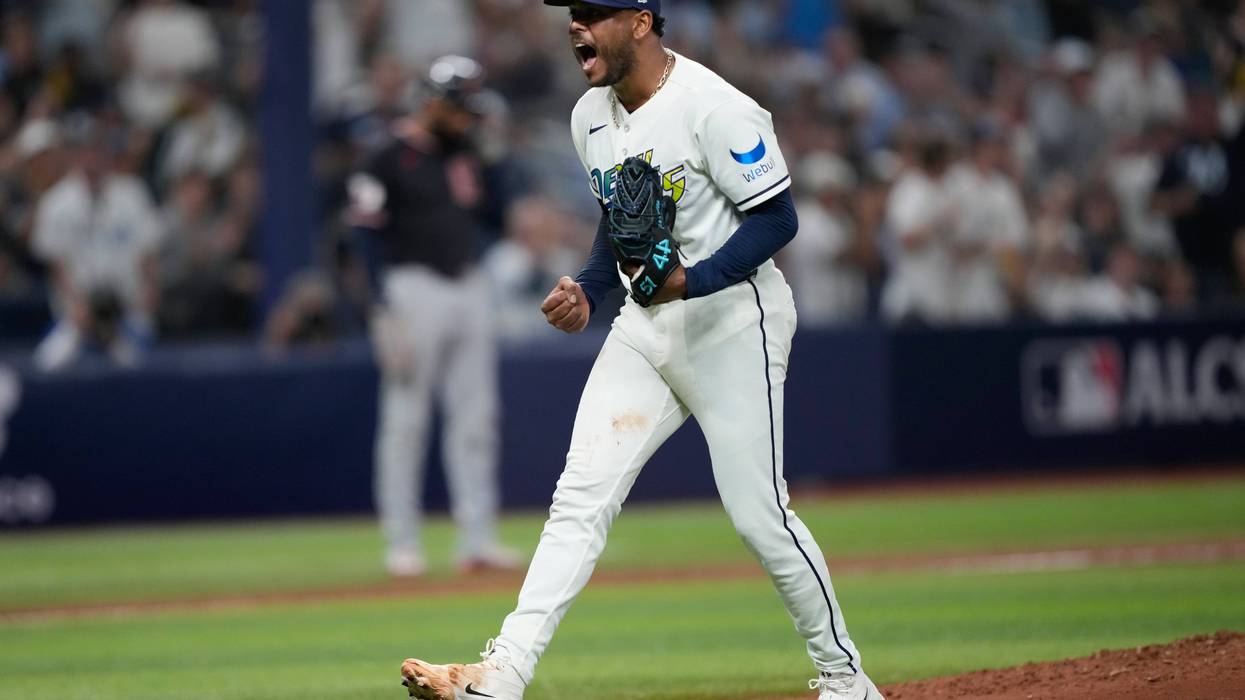 APTOPIX ALCS Guardians Rays Baseball 2889