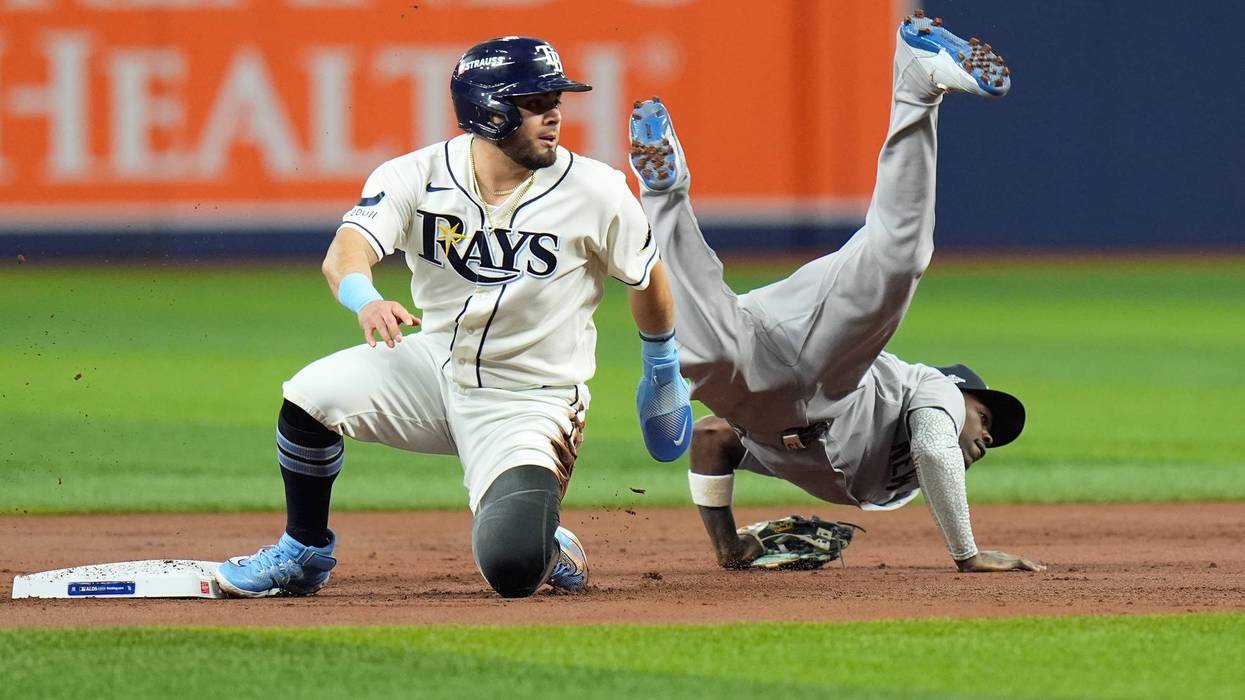APTOPIX ALDS Yankees Rays Baseball
