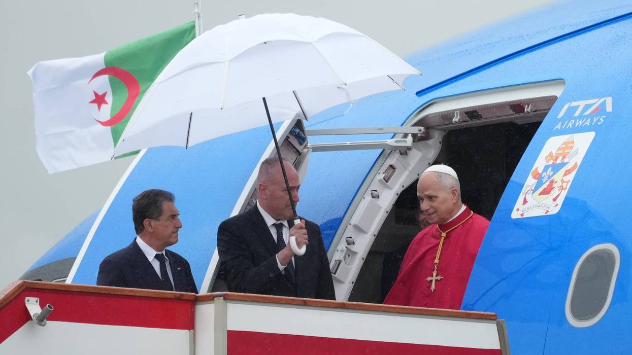 APTOPIX Algeria Africa Pope
