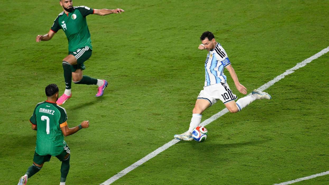 APTOPIX Algeria Argentina WCup Soccer 2