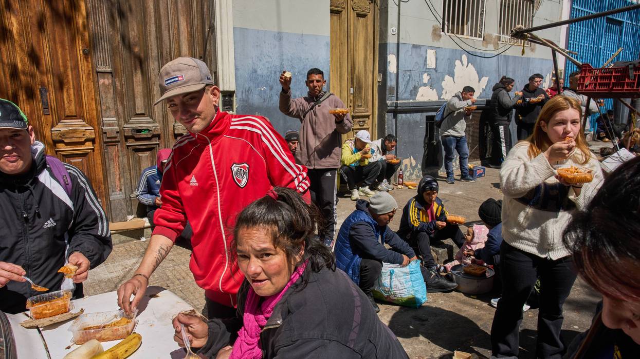 APTOPIX Argentina Poverty