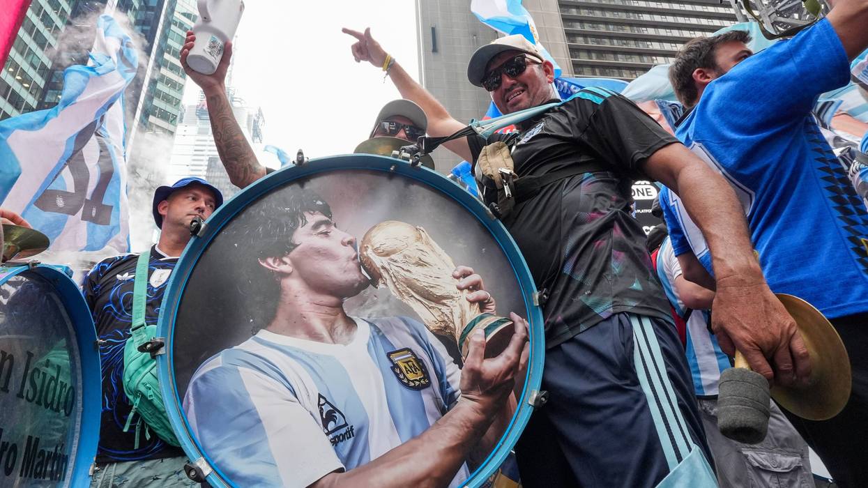 APTOPIX Argentina Spain WCup Soccer 8