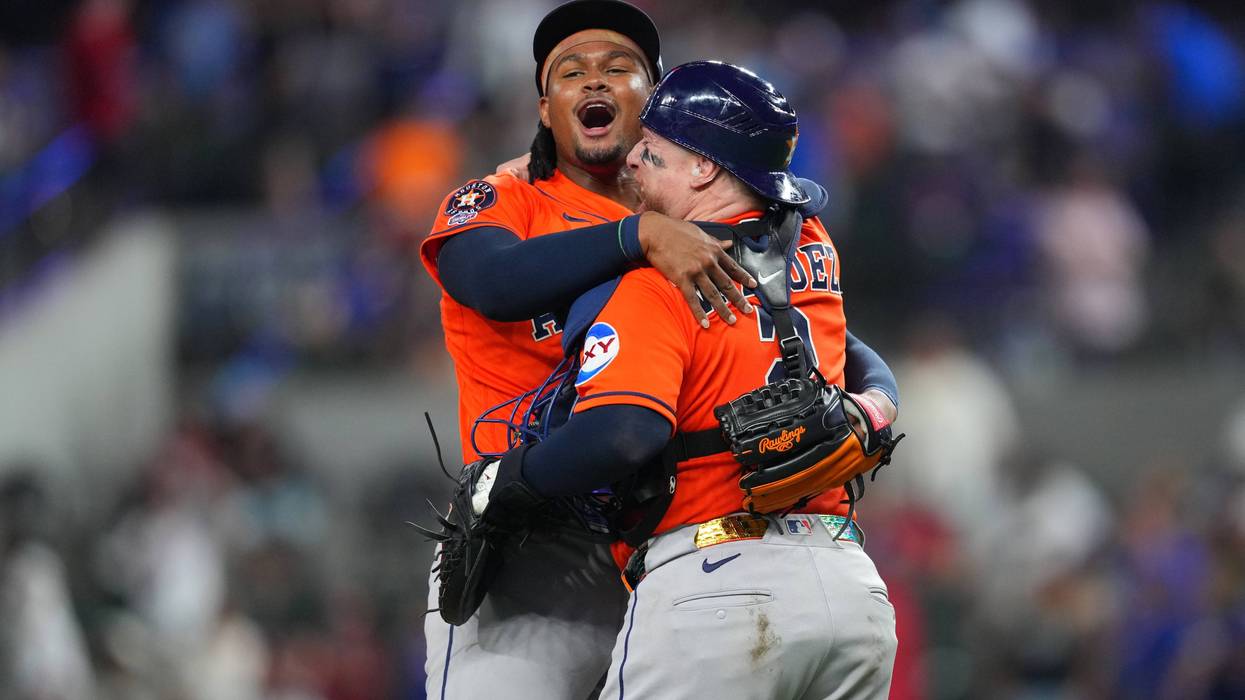 APTOPIX Astros Rangers Baseball