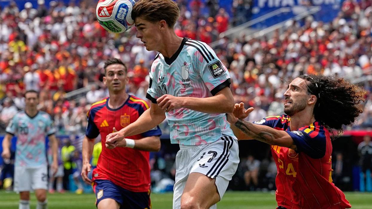 APTOPIX Belgium Spain WCup Soccer 3674
