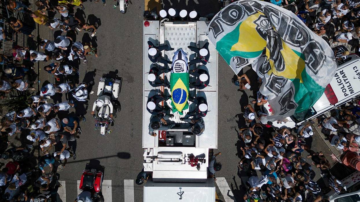 APTOPIX Brazil Pele
