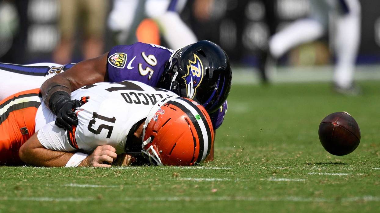 APTOPIX Browns Ravens Football