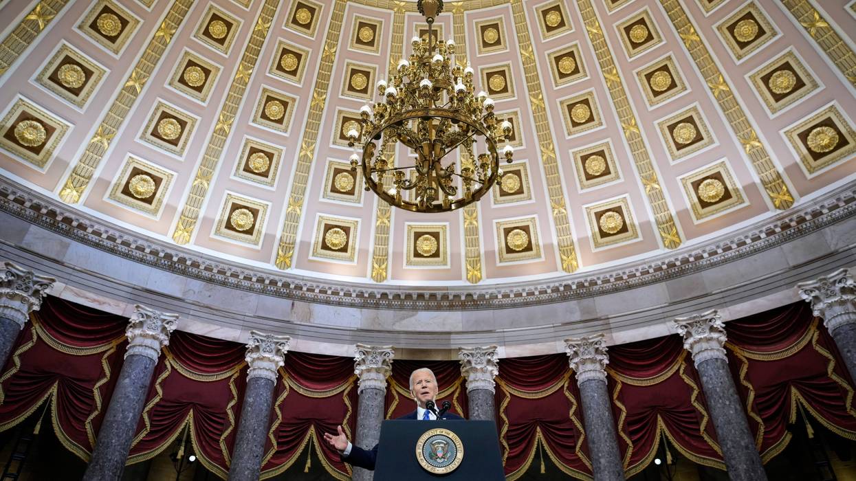 APTOPIX Capitol Riot Anniversary Biden