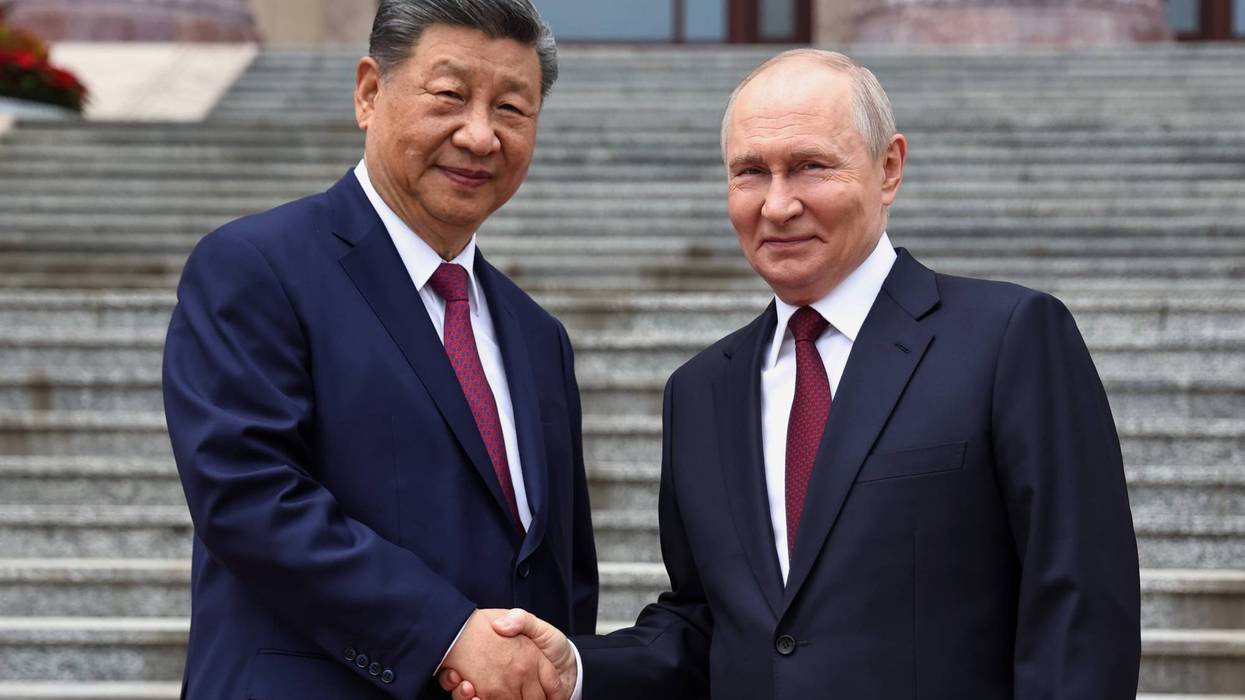 APTOPIX China Russia Putin