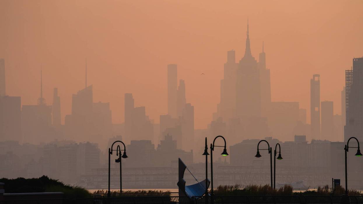 APTOPIX Climate Wildfires Smoke New York