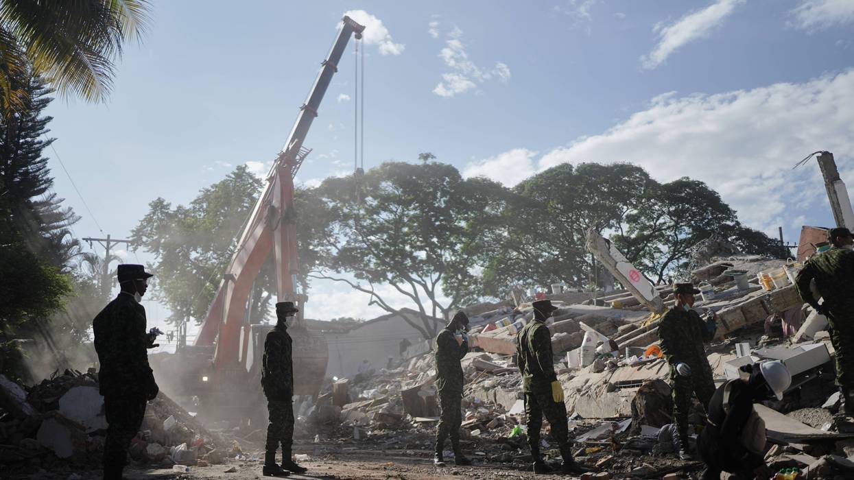 APTOPIX Colombia Earthquake