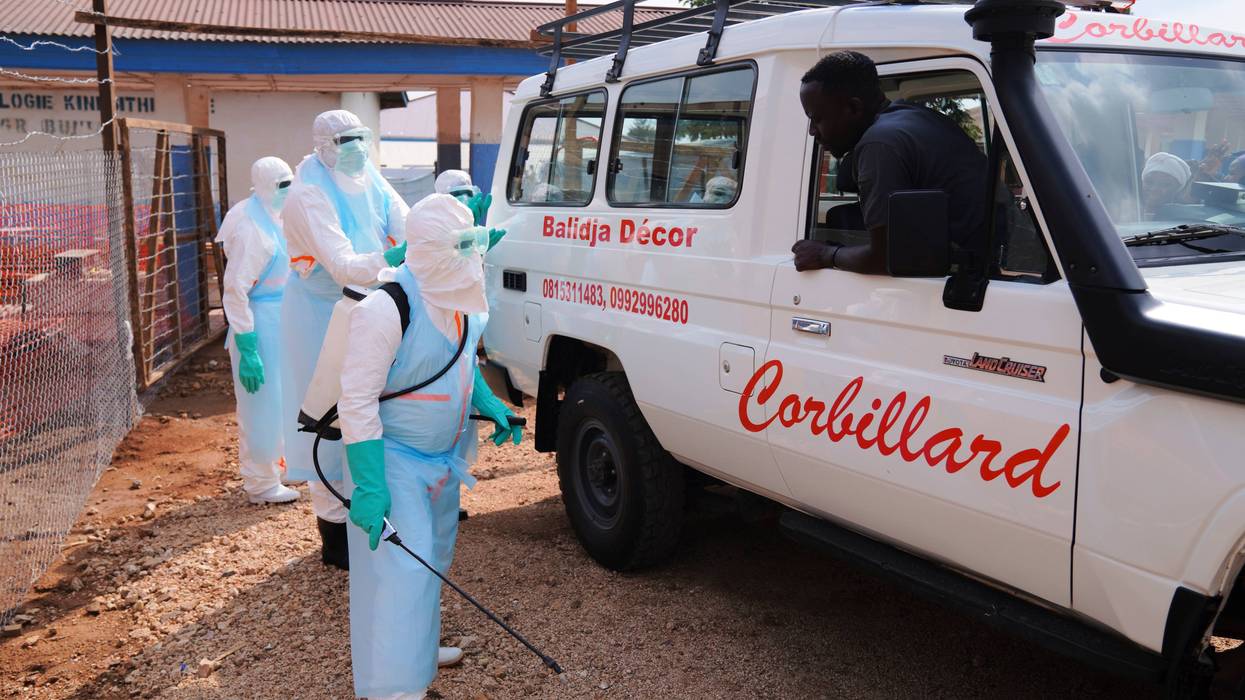 APTOPIX Congo Ebola 6