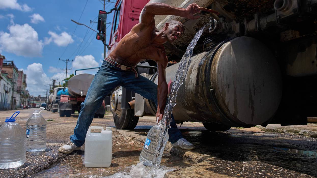 APTOPIX Cuba Water 51