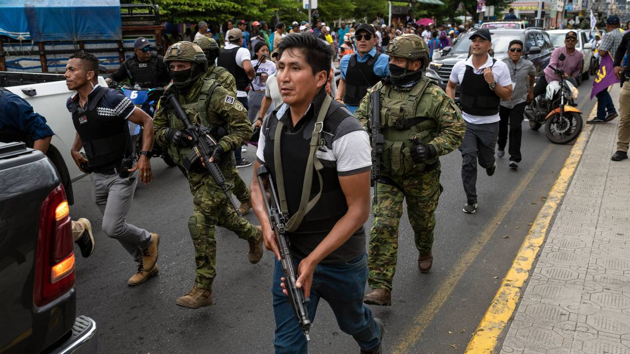 APTOPIX ECUADOR-ELECCIONES