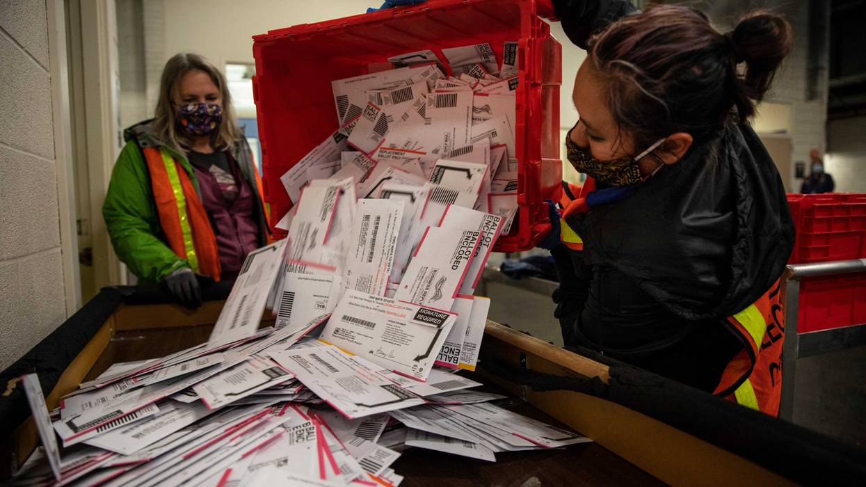 APTOPIX Election 2020 Oregon Voting