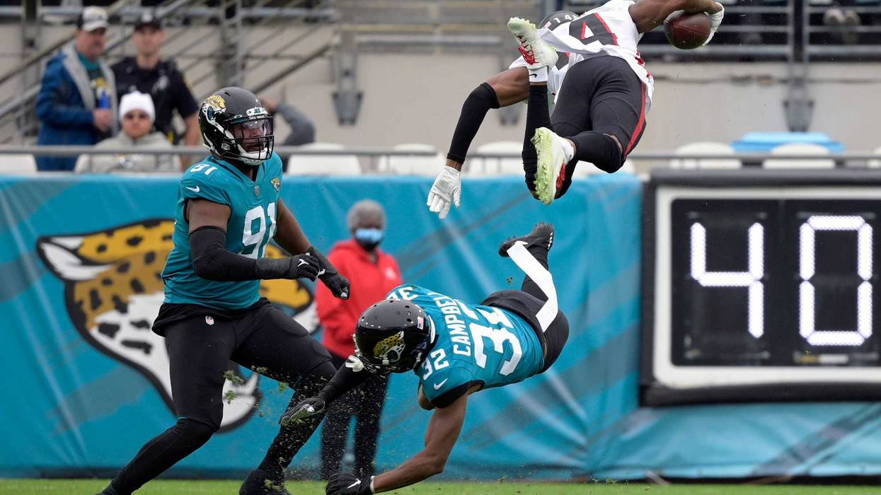 APTOPIX Falcons Jaguars Football