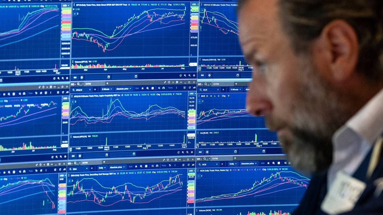 APTOPIX Financial Markets Wall Street