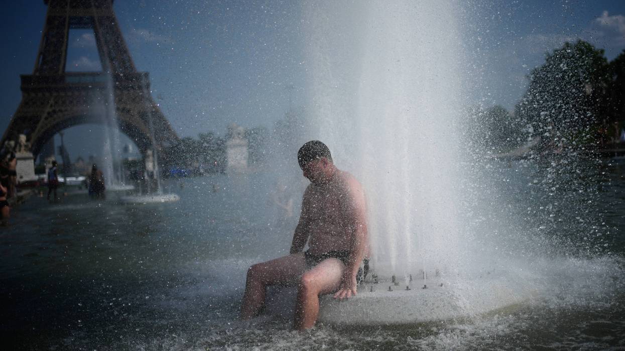APTOPIX France Extreme Weather Heat