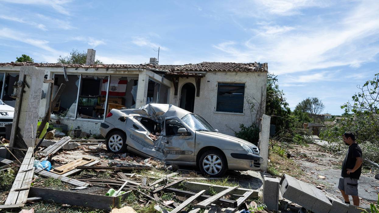 APTOPIX France Extreme Weather Tornado 4974