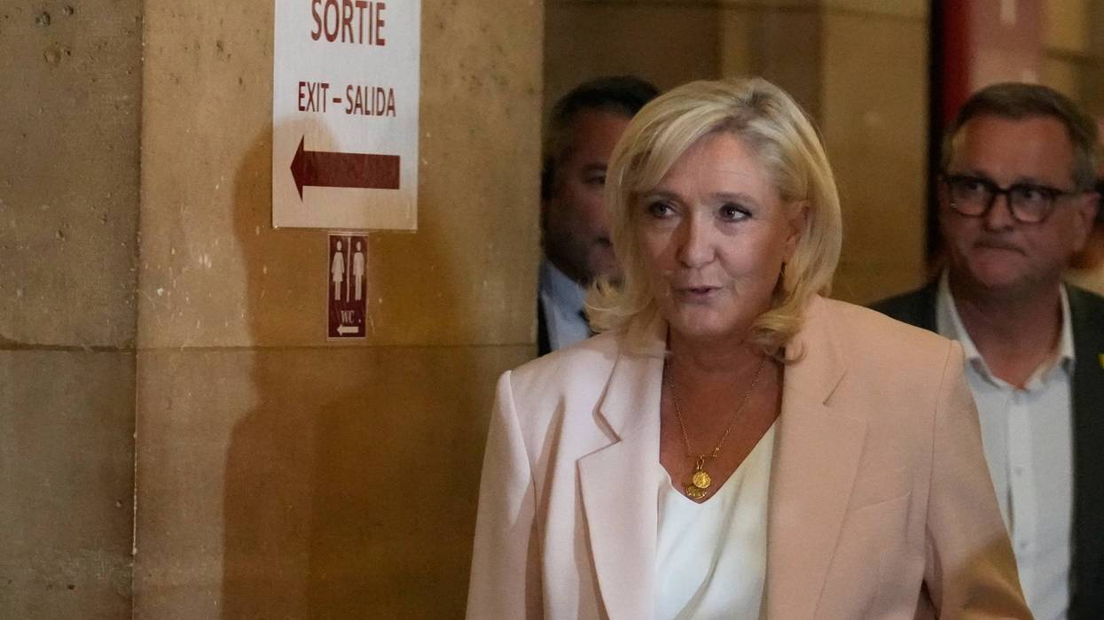 APTOPIX France Le Pen Trial