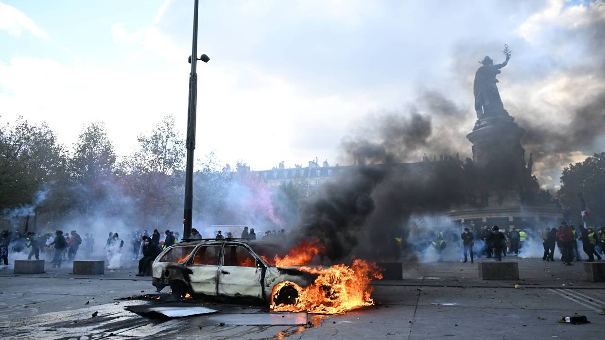 APTOPIX France Protests