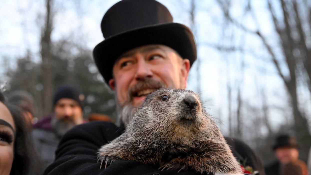 APTOPIX Groundhog Day