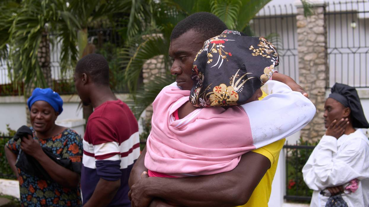 APTOPIX Haiti Stampede