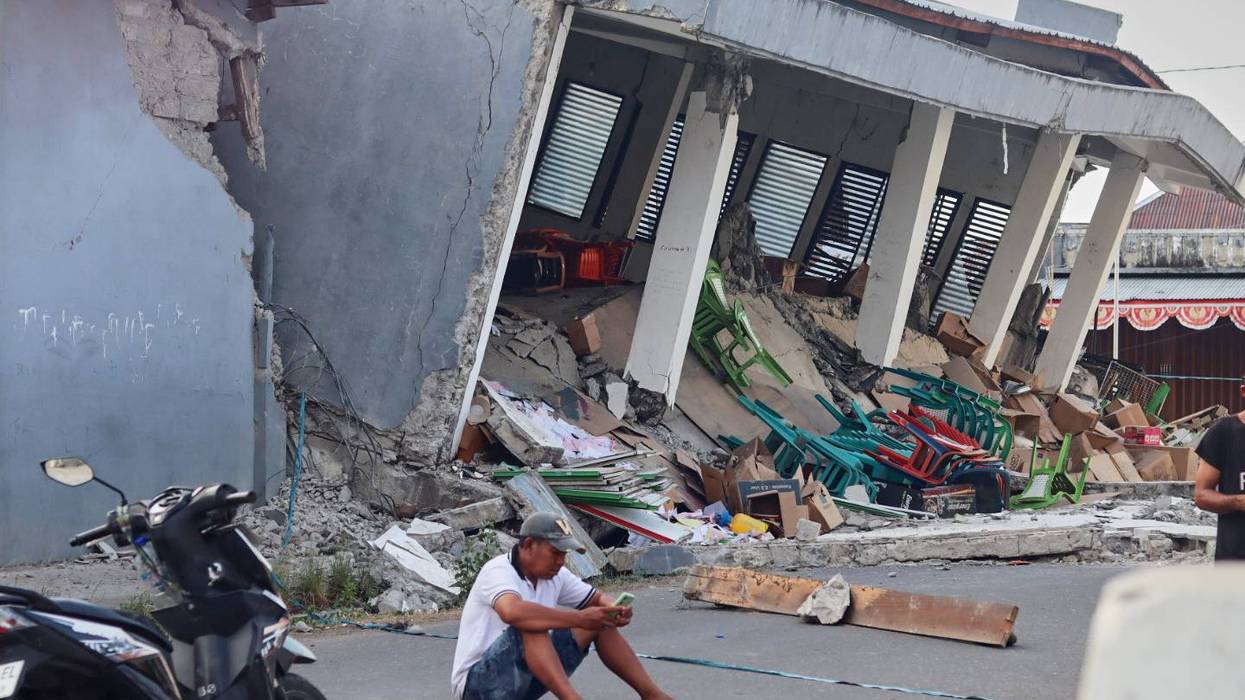 APTOPIX Indonesia Earthquake