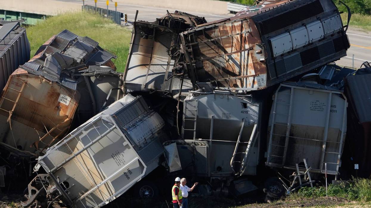 APTOPIX Iowa Train Derailment 238