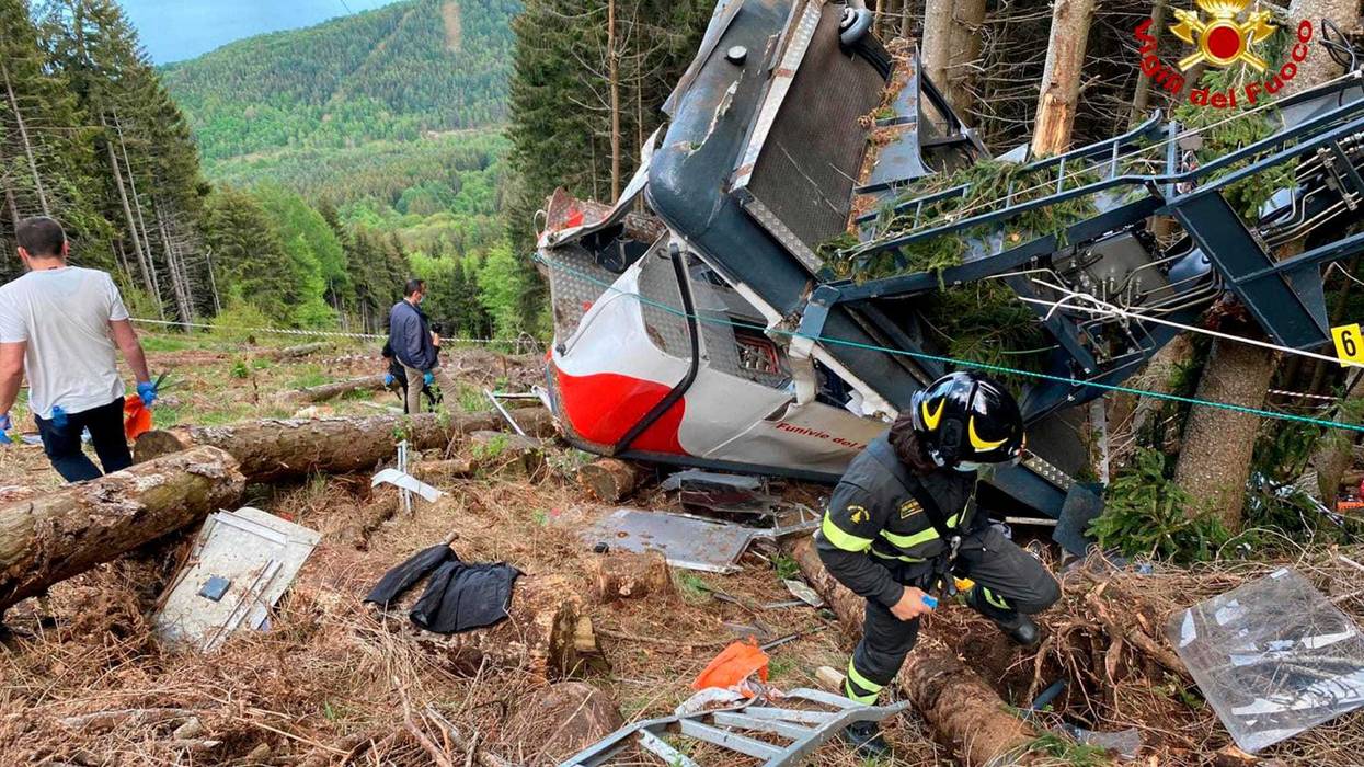 APTOPIX Italy Cable Car Deaths