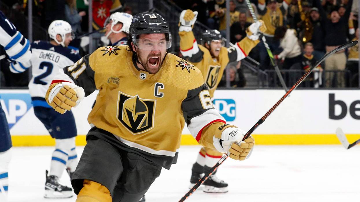APTOPIX Jets Golden Knights Hockey